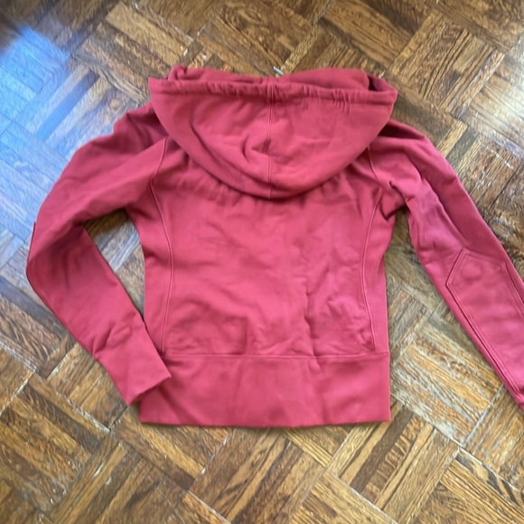 American Giant Classic Full Zip Hoodie Bonfire Red NWOT - Picture 7 of 7